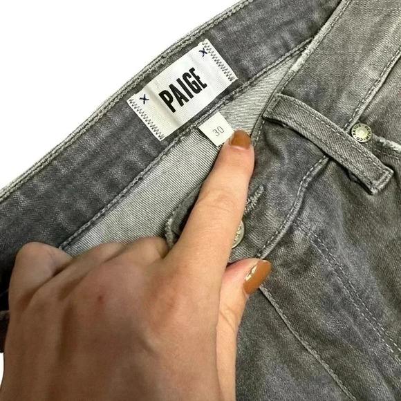 Paige Verdugo Ankle Skinny Teagan Wash Size 30 Super Soft - Picture 5 of 7